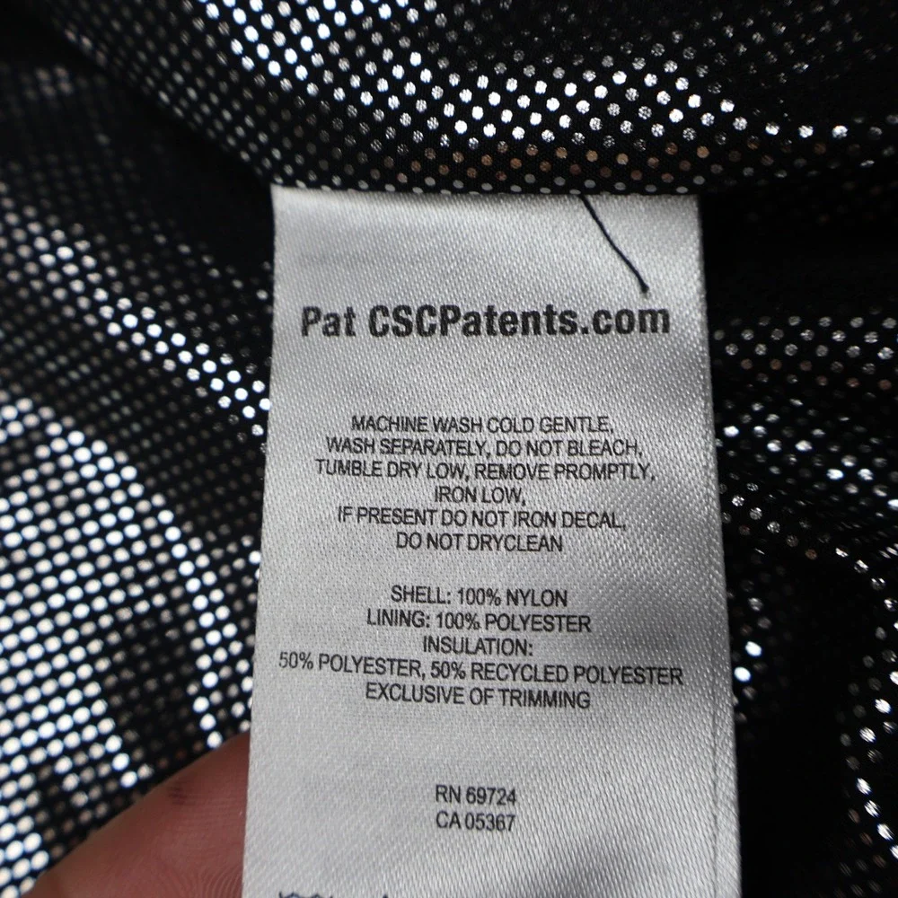 Columbia Jacket Mens XXL Black Omni-Heat Insulated Wind Rain‎ Quilted Puffer